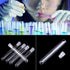 50 Pcs Clear Plastic Test Tubes with Rack - 16x100mm (10ml) Test Tubes with Caps for Scientific Experiments and Decor