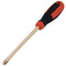 CS Unitec Non-Sparking Phillips Head Screwdriver Type 0 (2.5mm) x 2-3/8" Round Shank TUV Certified