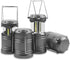 Lichamp LED Camping Lantern, 4 Pack Battery Powered Flashlight for Power Outages,