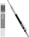 Enhon 2mm Mechanical Carpenter Pencil Set with 12 Marker Refills and Sharpener, Woodworking Marking Tool for Deep Hole