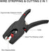 Automatic Wire Stripper/Wire Cutter, 2 in 1 Tool for 32-7 AWG Wire Stripping & Cutting