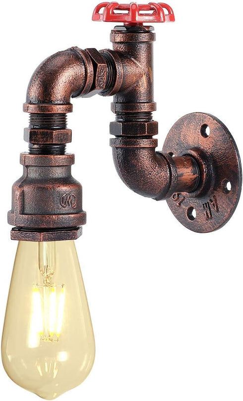 Kawell Vintage Wall Light Fixtures Industrial Retro Wall Sconce Light Creative Water