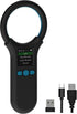 Rabitpos Pet Microchip Scanner, Animal Universal Microchip Tag Reader Scanner with 1.44 TFT