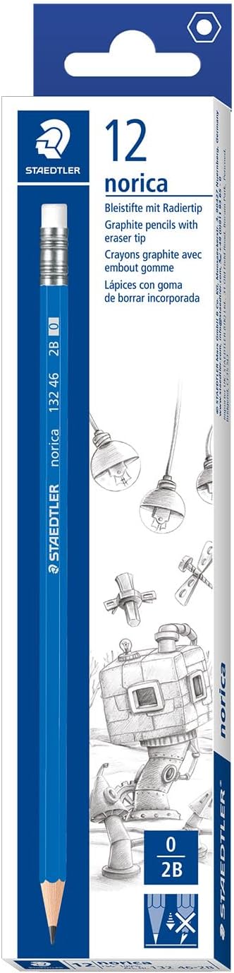 LAPIZ PARA DIBUJO STADLER H- HB- 2H ETC.