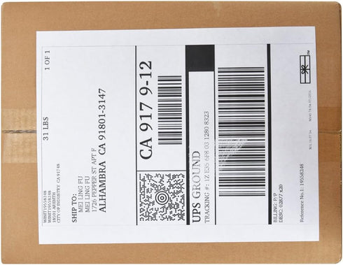 Full Sheet Address Shipping Labels - 8-1/2" x 11" - 100 Labels