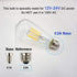 Low Voltage DC 12V/24V 6W LED Bulb, Edison Style ST21(ST64) Antique Shape, 12V PWM DC Dimmer, E26 Common Base, Warm White Light, 600LM, 60W Incandescent Equivalent, 12 Volts Input, 3-Pack by OPALRAY