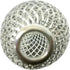 Simhoa 10x Bulbs Light Light Cover LED Fairy Lights Cover Pendant Light Shade Globe Lamp Cover for Porch, Silver