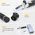 VGVGV 3 1 0-25% 0-40% Brix Refractometer, in Handheld Refractometers Brix & Alcohol Refractometer Vol Brix ATC Wine