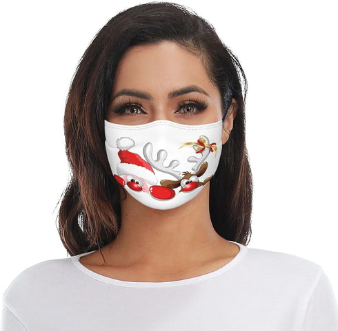 TXSDCCY 3D Reusable Adults Washable Face Mask Gifts,Black Adults Face Masks Cover for Outdoor Sport