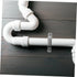4pcs Square Tube Buckle U Clamps, Square Tube Connector for Mounting Cable Clamp, 304 Stainless Steel
