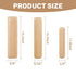 Sukh 200Pcs Wooden Dowel Pins - Wooden Dowels Fluted Wood Dowel Pins with 1/4,5/16 and 3/8-inch for Joining in Furniture, Cabinets and Other Woodworking Projects or Crafts.…