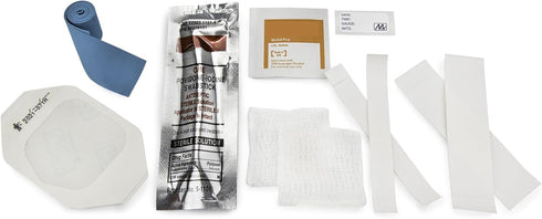 SurgiMac IV Start Kit with Tourniquet, PVP Swabstick, Alcohol Prep Pad, Gauze,