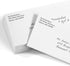 LUXPaper Invitation Envelopes #9 Slimline | 3 7/8" x 8 7/8" | White | 70lb. Text | 50 Qty
