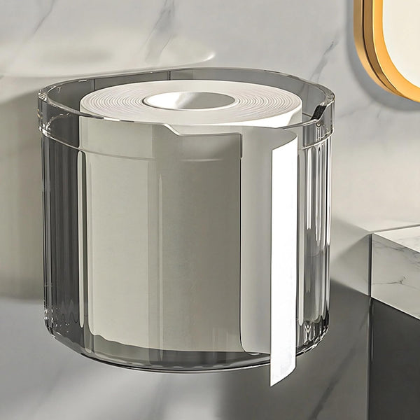 Tissue Box Holder Wall Mounted Toilet Paper Towel Dispenser Self Adhesive Wipes