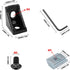 26pcs 2020 Corner Bracket Connector Aluminum Extrusion Hardware with T Nuts and Screws for 8020 Profile