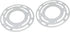 4in Light Fixture Mounting Bracket Galvanized Stainless Steel Wall Lamp Ceiling Fan Chandelier Mounting Bracket
