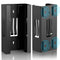 Mxsapve Magnetic Glove Box Holder, Disposable Glove Dispenser Wall Mount, Metal Glove Rack
