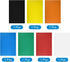 Dry Erase Magnetic Sheet, Reusable Magnet Labels, 11.7 Inch x 8 Inch, Colorful, 7 Pack for Whiteboard and Refrigerator