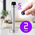 Door Stopper, 5 Inch Extra Long Heavy Duty Brushed Satin Door Holder | Stainless Steel | 2 Pack
