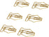 Jumbo Paper Clips - 100 Pcs Fancy Cute Large Plastic Covered Wire Clips for Home School Office