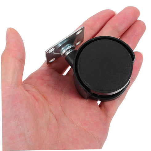 4pcs PRETYZOOM Furniture Casters Kit Rolling Wheels for Moving Heavy Furniture Table Sofa Bedside Cabinet Silent Easy