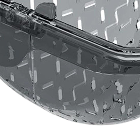 Generic 17x17x9.5cm Magnetic Corner Sink Strainer Basket With Twist-Open Bottom PP Triangular Drain Basket, Magnetic