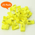 125 Solderless Quick Splice Snap Wire Connector, 50 pcs Red, 50 pcs Blue, 25 pcs Yellow (125 Total)