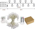 26ft 60LED Metaku Outdoor String Lights Battery Operated Fairy Lights with Remote Waterproof Indoor Outdoor Hanging