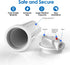 SimPure Whole House Water Filter Housing, Inline Water Filter for Home, 10 Inch Sediment Filter with Heavy Duty Steel