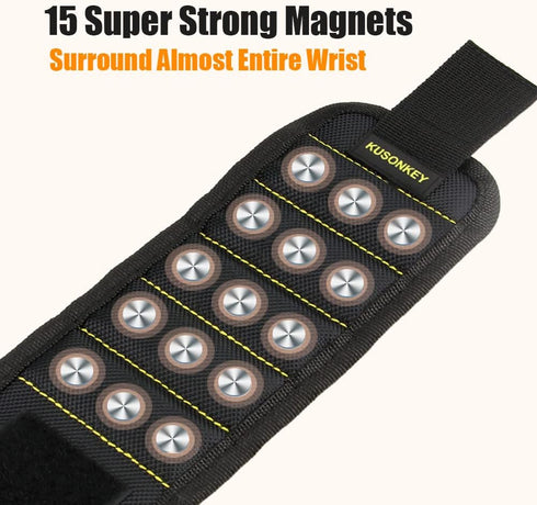 Father's Day Gifts from Daughter Wife Son,KUSONKEY Magnetic Wristband Tool Gift for Men Who have Everything,Wrist
