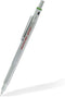 Pacific Arc Chromagraph .7 mm Metal Mechanical Pencil: Silver Barrel with Adjustable Pencil Grade for Drafting