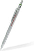 Pacific Arc Chromagraph .7 mm Metal Mechanical Pencil: Silver Barrel with Adjustable Pencil Grade for Drafting
