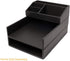 Castle Armory Leatherette Desk Organizer Caddy - Clutter Organizer for Office, Home, Personal, Employee Office Supplies and Accessories (All-in-one Organizer - Stackable) by Castle