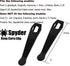 Deep Pocket Knife Clip, EDC Folding Knives Portable Carry Clips for Knifemaker, Pack of 2 by HAISDA