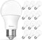 Sunco 12 Pack LED Light Bulbs, E26 Base A19, 4000K Cool White, 8W (60 Watt Equivalent), 850 LM, Non-Dimmable, 25000