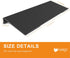 Beego Ergonomic Computer Keyboard Stand - Black Acrylic Keyboard Riser Tilted Keyboard Holder Keyboard Tray with Black