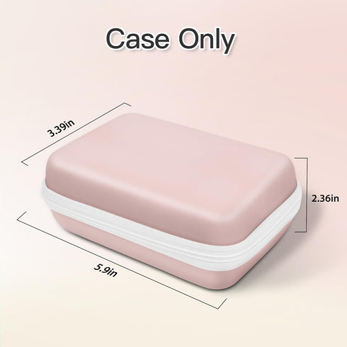 Nelko Genuine Case Compatible with P21 Label Maker, for Most Mini Label Printers, Box with Mesh Pocket