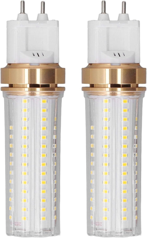 plplaaoo 2 Pcs 20W G12 LED Corn Light Bulb 2000LM 360 Degree