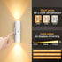 Generic 7 Colors-500mAh (1PC-White,3-Colors) Rechargeable Smart LED Motion Sensor Ambient Light, Upgraded Large
