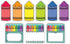 Creative Teaching Press CTP Core Decor Doodle Crayons 6" Designer Cut-Outs Top Classroom Decorating Accents