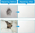 Drywall Repair Kit 12 Pieces Aluminum Wall Patch with 4/6/8 inch Fiber Mesh Over Galvanized Plate
