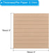 PATIKIL 3 x 3 Inch Lined Sticky Notes, 12 Pads/Pack Self-Stick Note Pads 960 Sheets Adhesive Memo Post for Home Office Business, Brown