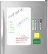 Magnetic Whiteboard Fridge Dry Erase Board, HOMiDEK Small Magnetic White Board with Clean Dirty Magnet