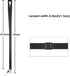 Black Safety Breakaway Lanyards for ID Badges, Holder Keys, Women Men, Cruise Neck Office Card Holder - 5 Pack