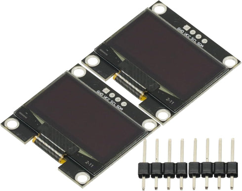 GODIYMODULES 2 4PIN 1.3" 1.3 inch I2C 128x64 SSH1106 12864 Pcs IIC OLED Display Module Digital OLED LCD Display White