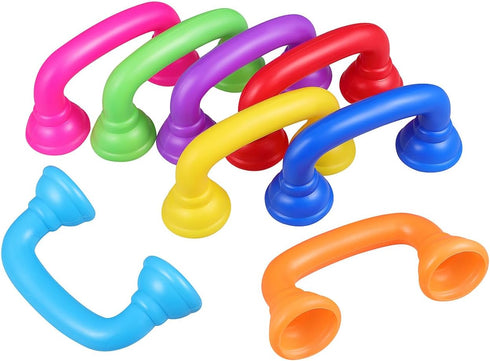 Abaodam 8Pcs Colorful Whisper Phones Toy Phone Receivers for Kids Early Childhood