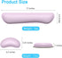 Dapesuom Keyboard Wrist Rest Set - Cute PU Wrist Pad for Computer Keyboard and Mouse Pad, Queen Pink