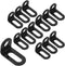 Bitray Adjustable L Brackets 1.2" x 0.8" x 0.7" Corner Brace Support