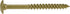 Power Pro 47870 Lag Screws, 5/16" x 3-1/2", Rust Resistant, 1lb Box, 25 pcs