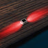 JIGUOOR Solar Deck Lights LED Driveway Lights Solar Powered Dock Light Outdoor IP68 Waterproof Road Markers for Step Sidewalk Stair Boat Garden Ground Pathway Yard (Red, 1 Pack) by JIGUOOR